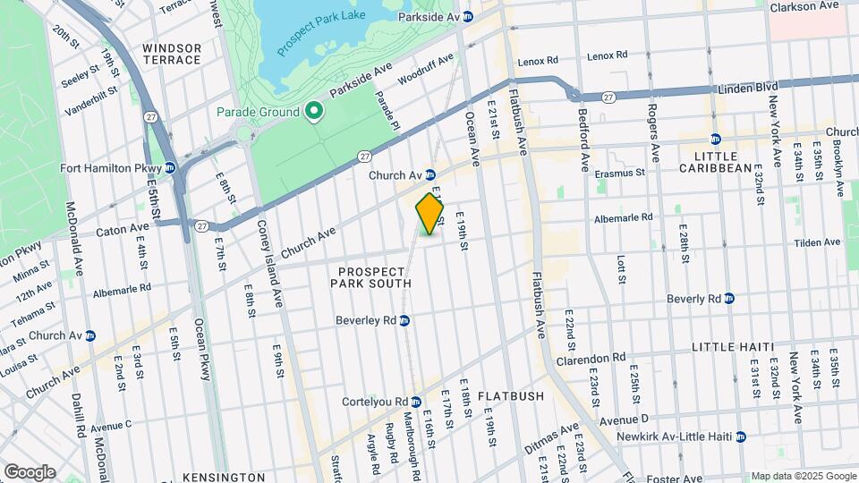 1701 Albemarle Rd Map and Location Details