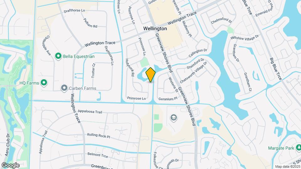 1961 Primrose Ln Map and Location Details