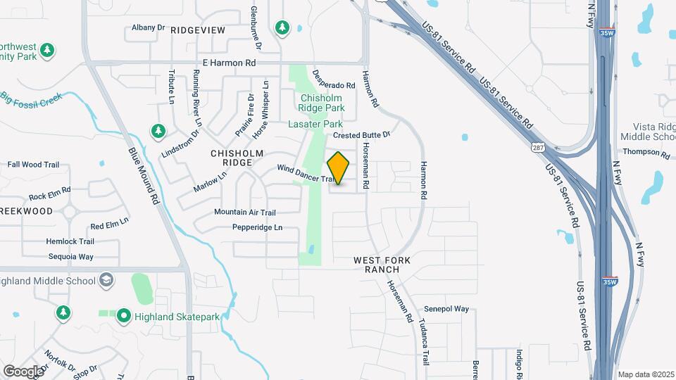 1737 White Feather Ln Map and Location Details