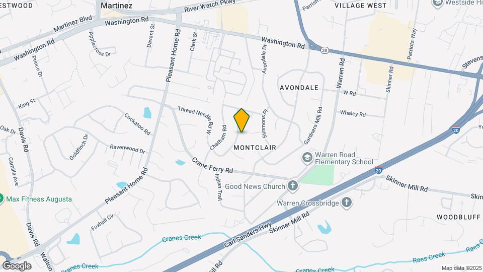 216 Thread Needle Rd E Map and Location Details