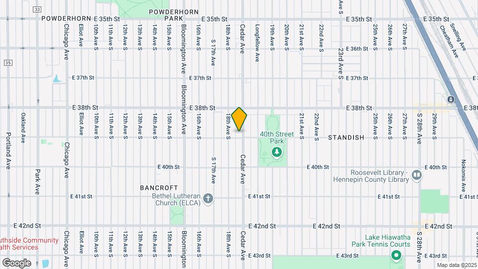3848 Cedar Ave S Map and Location Details