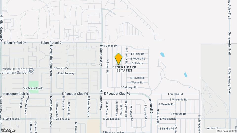 2900 N Chuperosa Rd Mapa y Detalles de la Ubicación