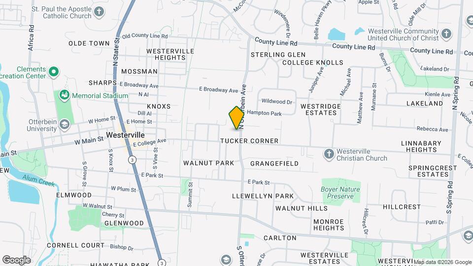 17 N Otterbein Ave Mapa y Detalles de la Ubicación