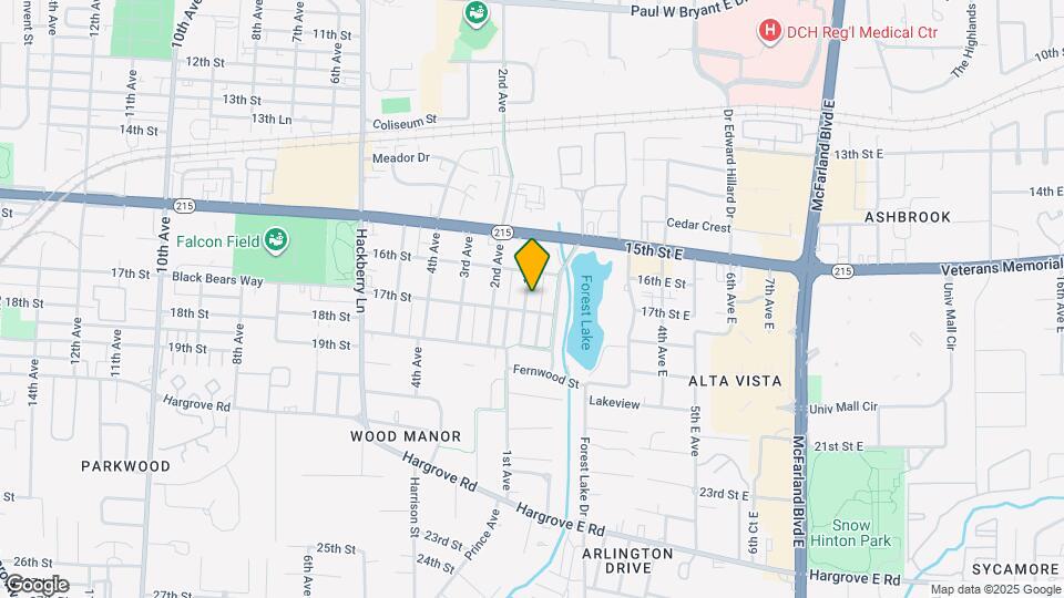 1623 1st Ave Map and Location Details