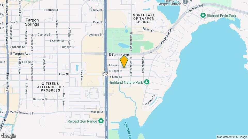 1109 E Boyer St Map and Location Details