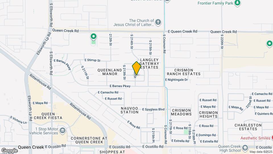 21403 E Alyssa Rd Map and Location Details