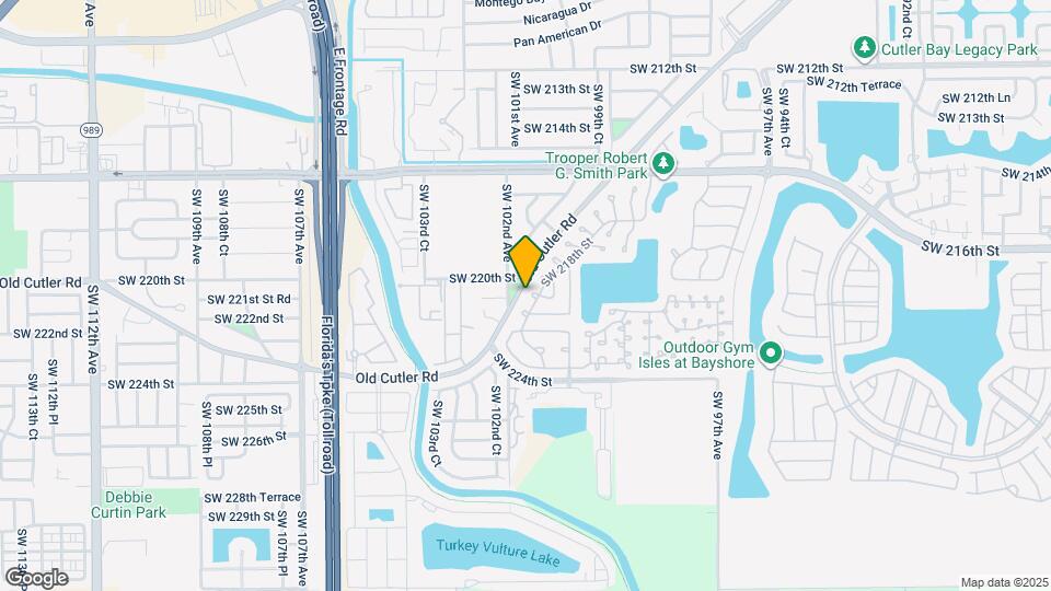 10051 SW 218th St Map and Location Details