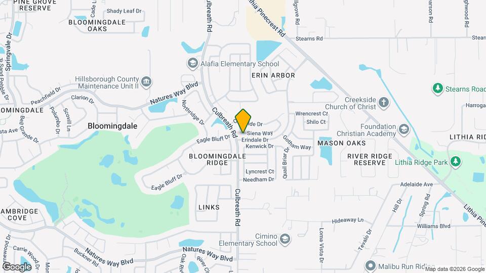 2515 Siena Way Map and Location Details