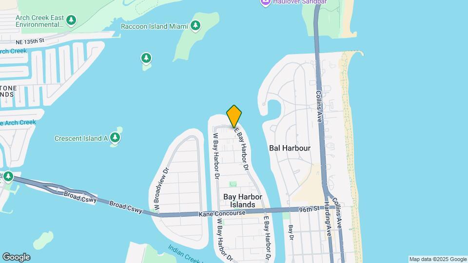 10270-10290 E Bay Harbor Dr Map and Location Details