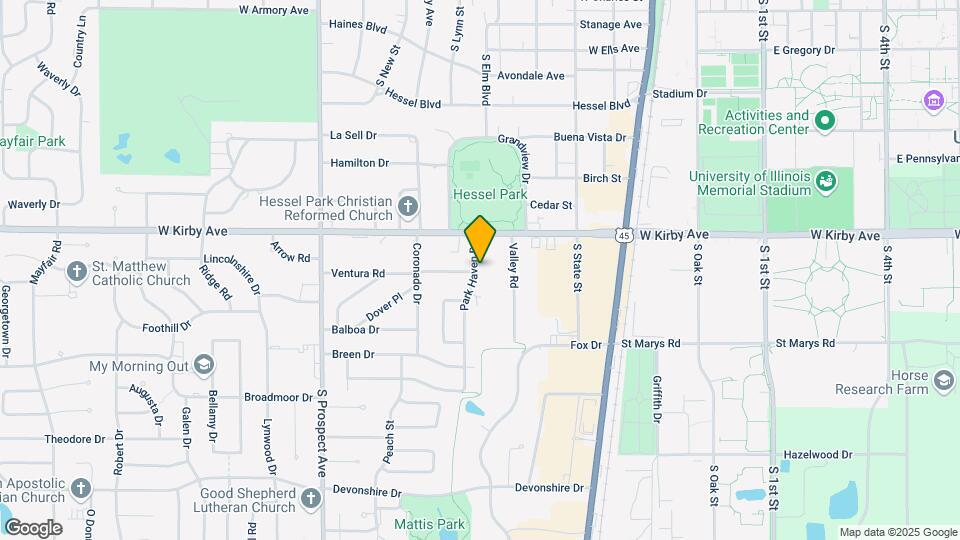 615 W Kirby Ave Mapa y Detalles de la Ubicación