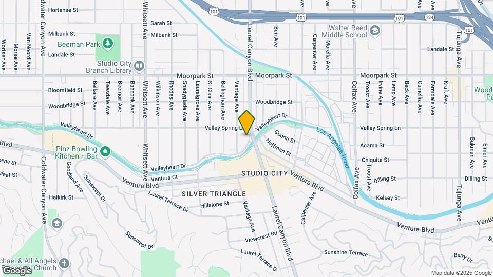 12115 Valleyheart Dr Map and Location Details