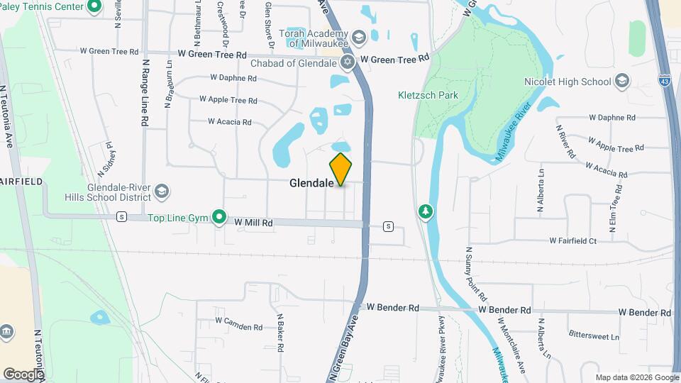 6463 N Garden Grove Ln Map and Location Details