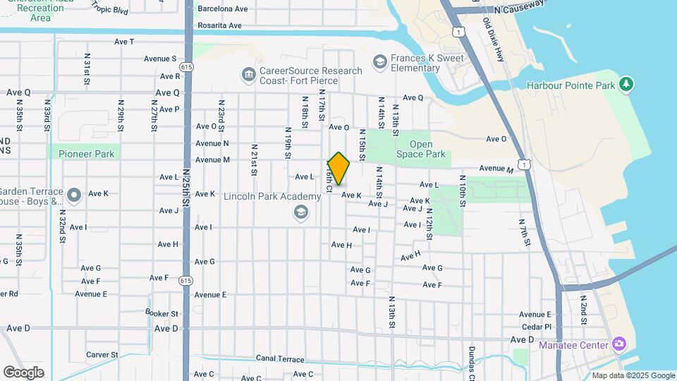 1606 Ave K Map and Location Details