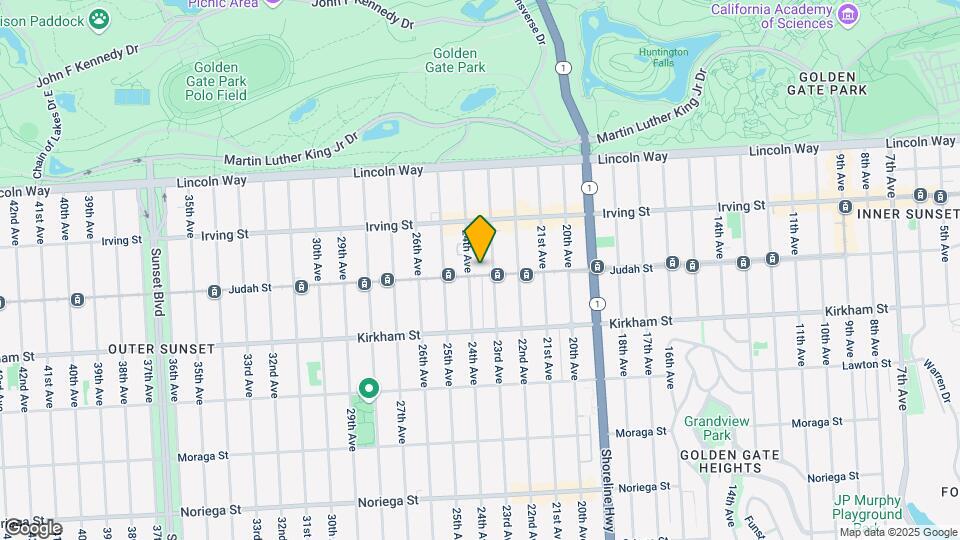 1832 Judah St Map and Location Details