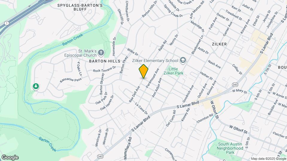 2209 Rae Dell Ave Map and Location Details