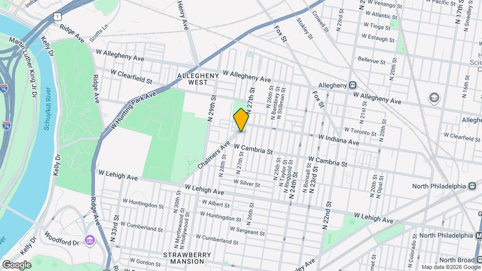 2928 N 27th St Map and Location Details