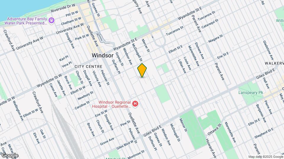 924 Windsor Ave Map and Location Details