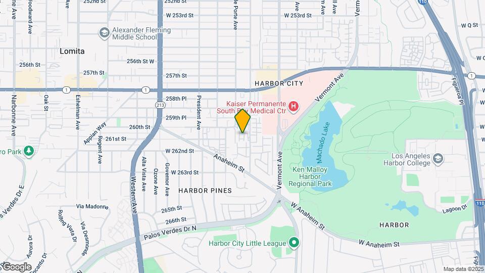 26045 Frampton Ave Map and Location Details