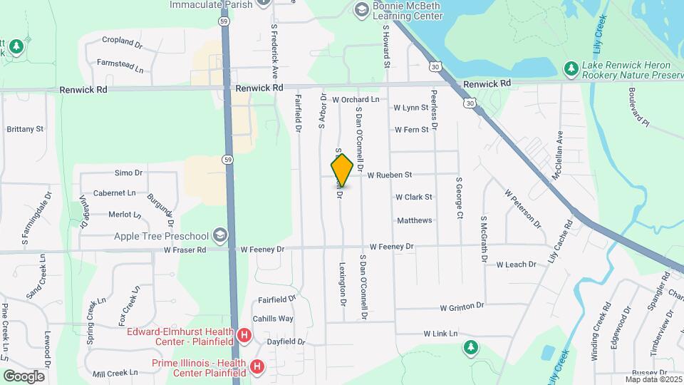 16139 S Lexington Dr Map and Location Details