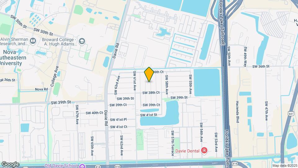 3741 SW 59 Ter Map and Location Details