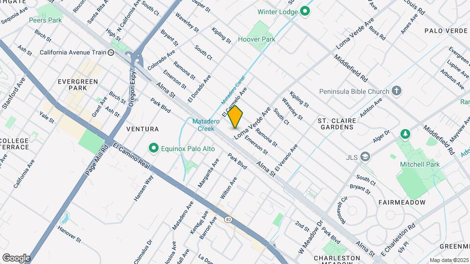 3080 Emerson St Mapa y Detalles de la Ubicación