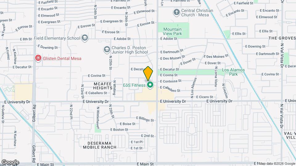 2733 E Contessa St Mapa y Detalles de la Ubicación