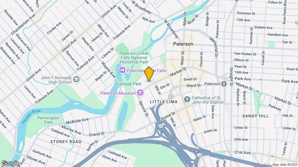 Cooke Mills Mapa y Detalles de la Ubicación