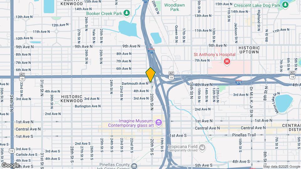 430 20th St N, Unit B Map and Location Details