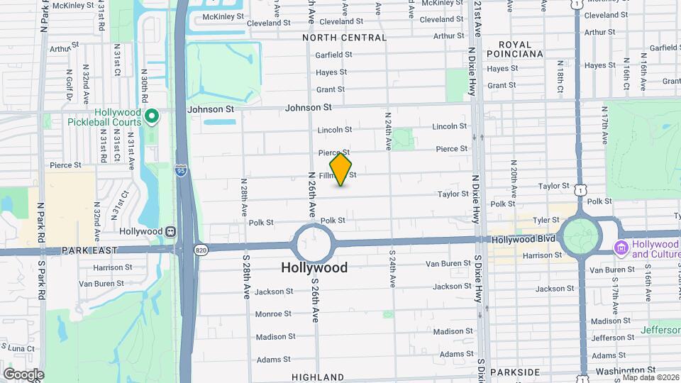 2501 Taylor St Map and Location Details