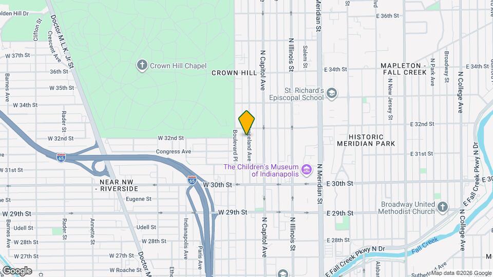 3160 Graceland Ave Map and Location Details