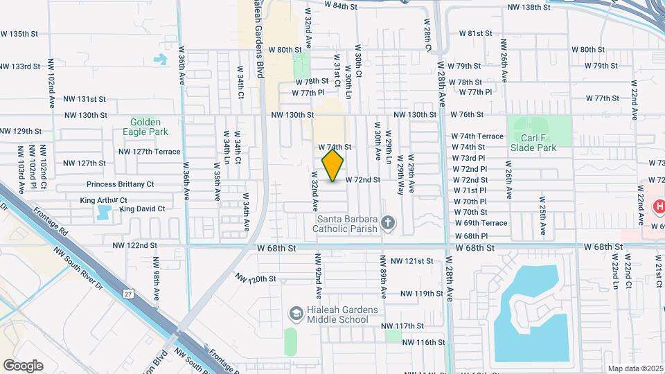 3145 W 71st Pl Map and Location Details