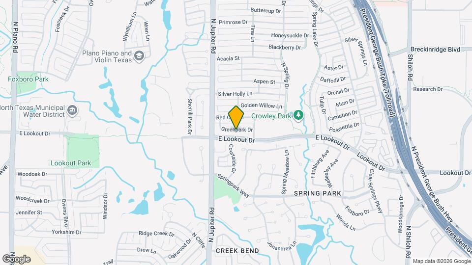 2302 Greenpark Dr, Unit 203 Map and Location Details