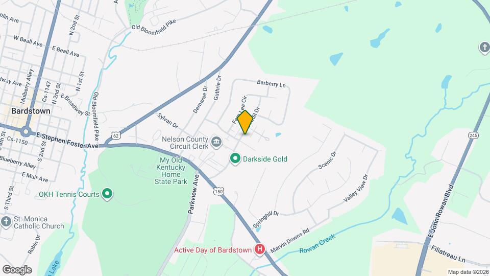 101 Daffodil Dr Map and Location Details