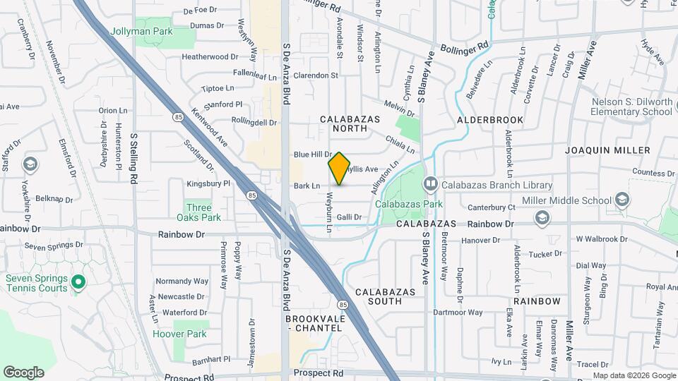 7132 Bark Ln Map and Location Details