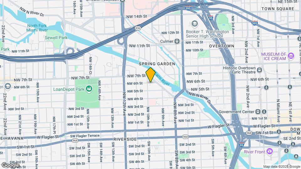 976 NW 6th St Map and Location Details