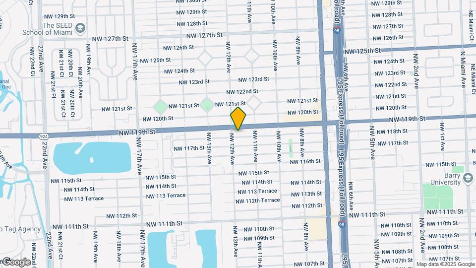 1185 NW 118th St Map and Location Details