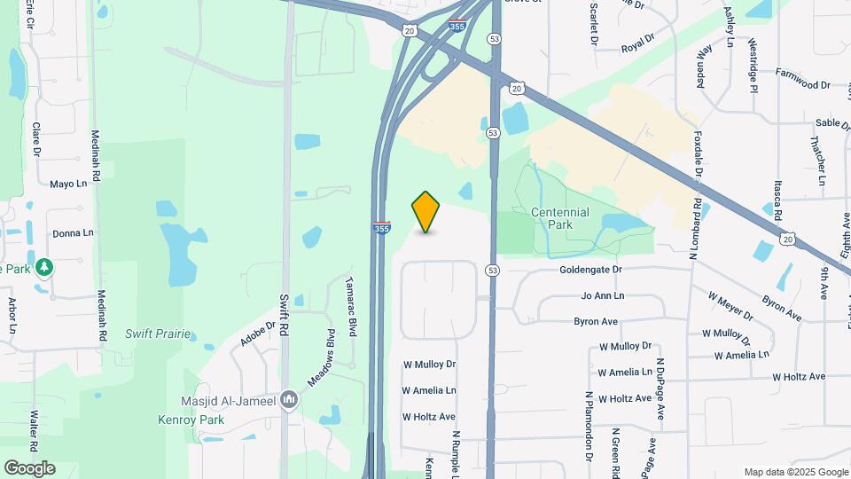 972 N Rohlwing Rd, Unit 101A Map and Location Details