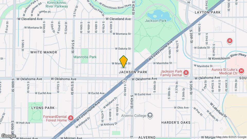 3031 S 44th St Map and Location Details