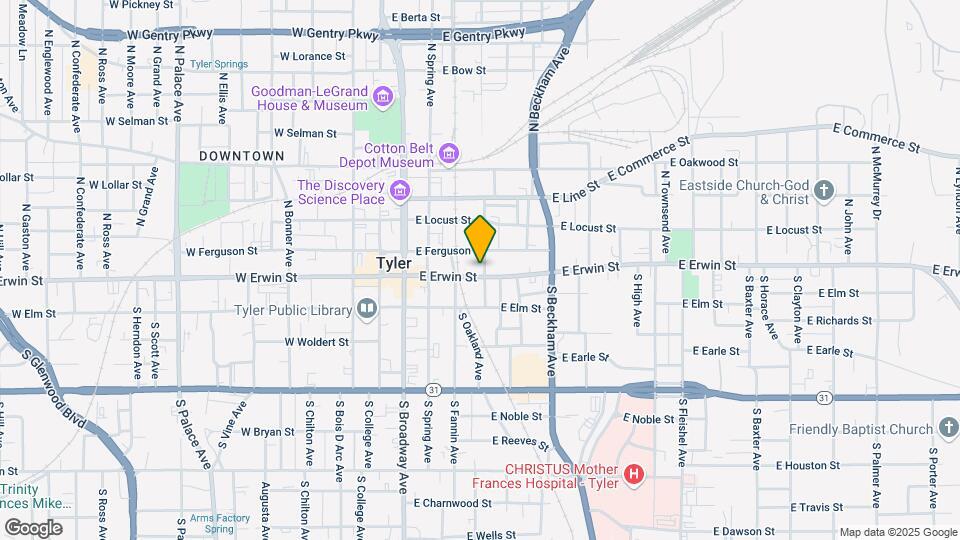 324 E Erwin St Map and Location Details