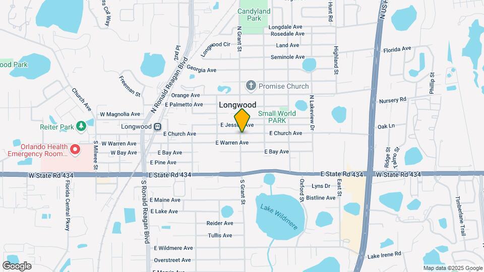 101 S Grant St Map and Location Details