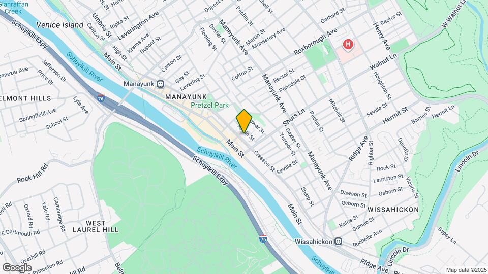 4127 Cresson St Map and Location Details