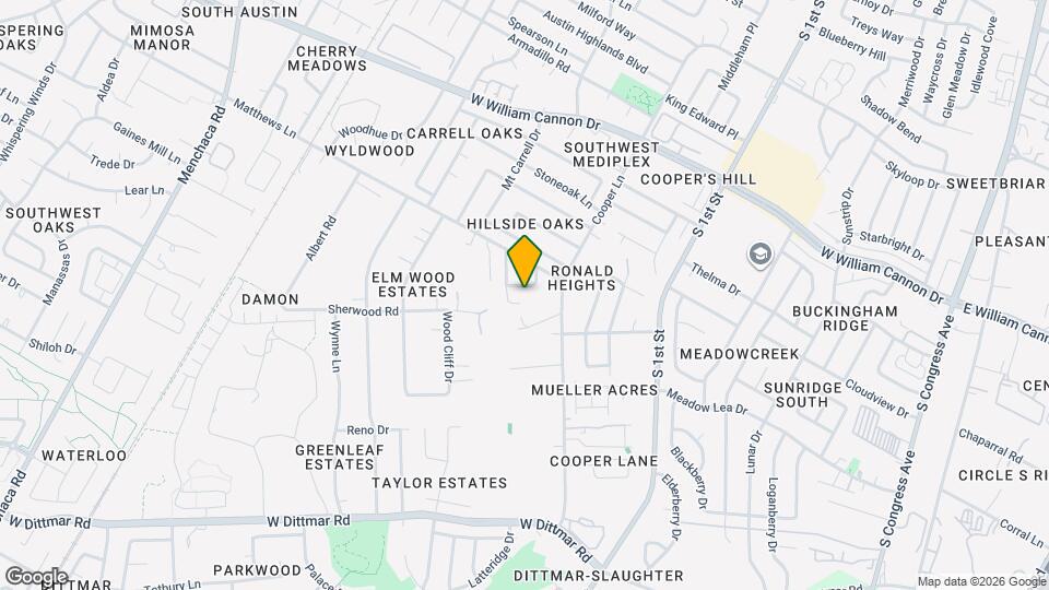 1003 Cogbill St Map and Location Details