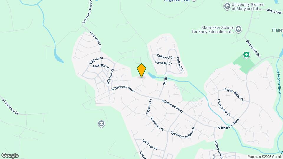 23293 Misty Pond Ln Map and Location Details