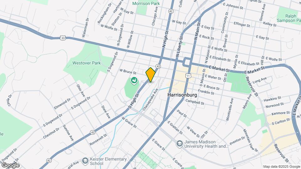 235 Old South High St Map and Location Details