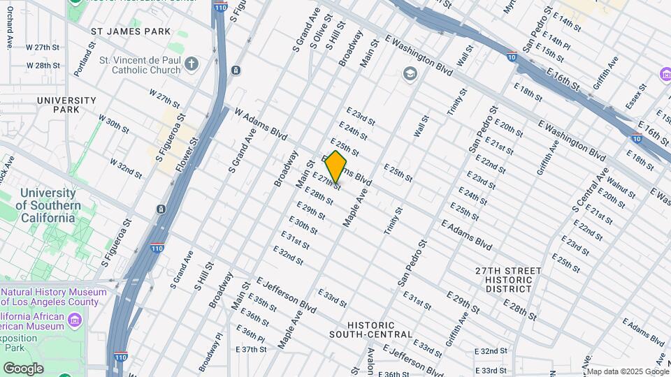 220-222 1/2 E Maplel Ave Mapa y Detalles de la Ubicación