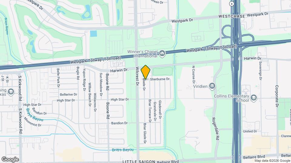 6151 Briar Glade Dr Map and Location Details