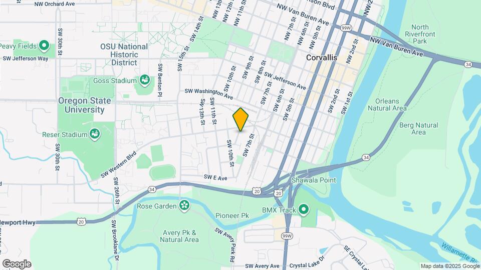 815 SW 8th St Map and Location Details