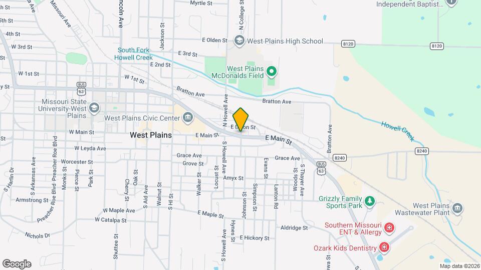 Willow Springs Villa Apt Map and Location Details