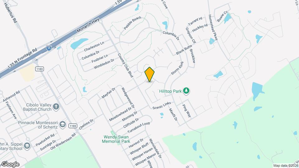 3632 Fox Run Map and Location Details