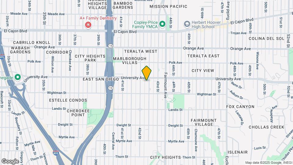 3870 Van Dyke Ave Mapa y Detalles de la Ubicación